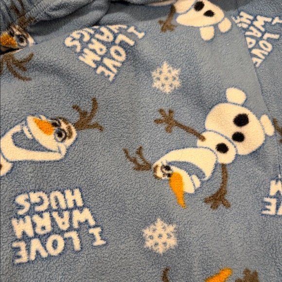 Disney Olaf Pajama Bottoms - Blue and White - Picture 3 of 4